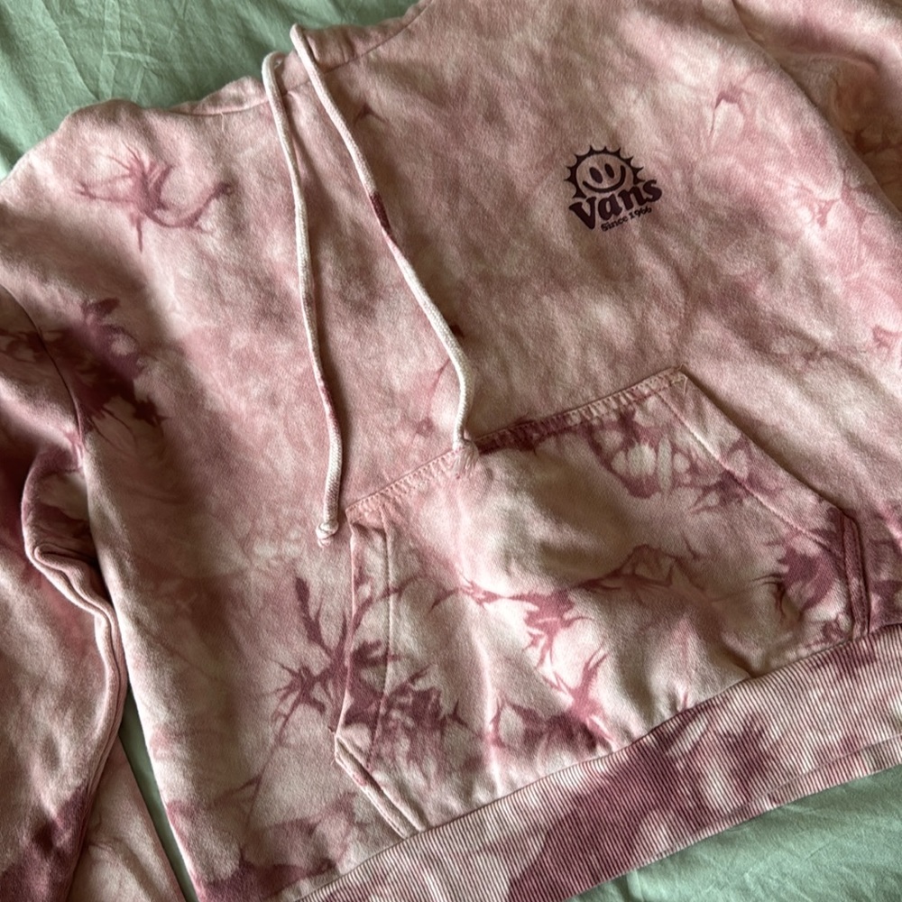 Vans Pink Tie Dye Hoodie